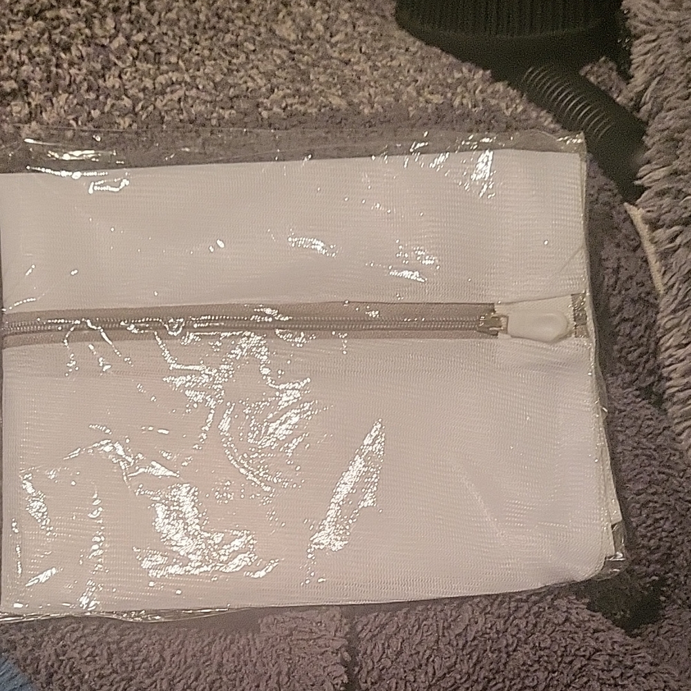 Elegant White Net Bag